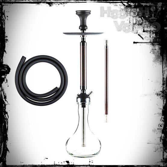 Купить Кальян Conceptic Design Carbon Red Pro (Чаша Колба прозрачная ...