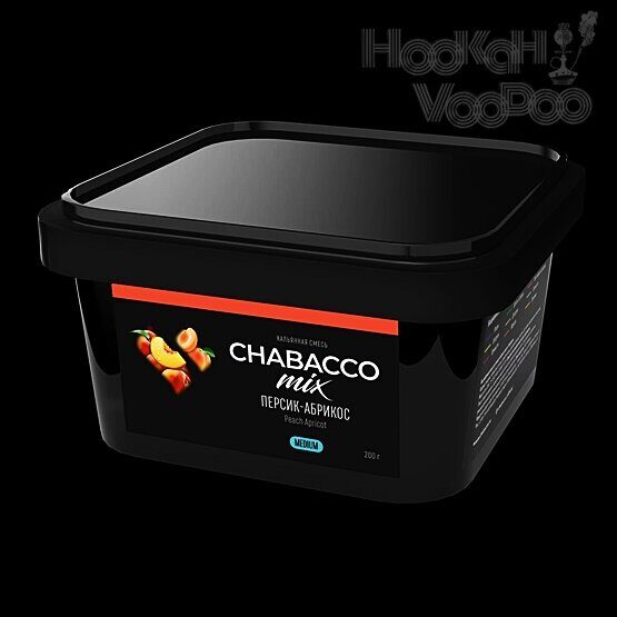 Смесь Chabacco Mix Medium Peach apricot (Персик Абрикос) 200г