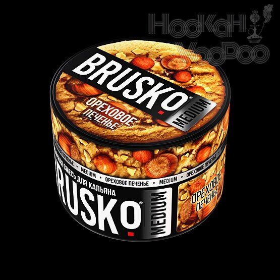 Смесь Brusko Medium Ореховое печенье 50г (Средняя линейка)