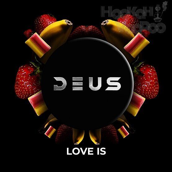 DEUS LOVE IS (Клубнично-Банановая Жвачка) 30г