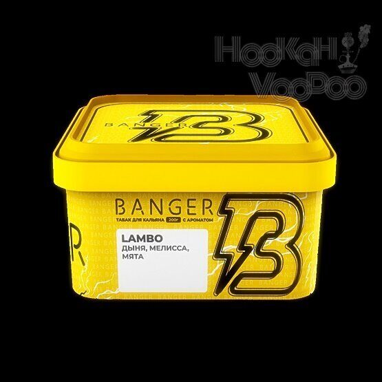 Banger Lambo (Дыня, Мелисса, Мята) 200г