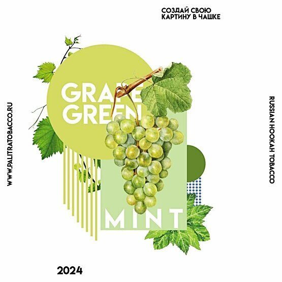 Palitra Green Grape Mint (Виноград с мятой) 200г